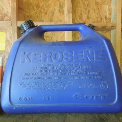 Lot 211: Kerosun Omni 105 Kerrosine Heater, Manual and Kerosene Carrier