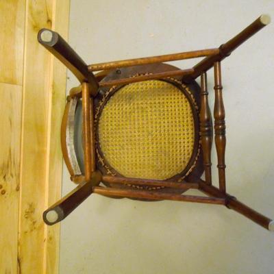 Lot 147: Antique Chair Recaned