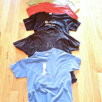 Lot 18: Six 100% Cotton Men's Collectible T-Shirts Size L