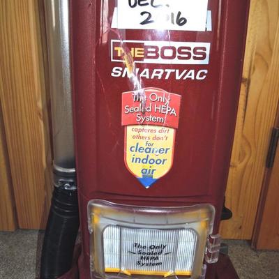 Lot 99: Eureka Boss 4870 Upright Vac and Attachments