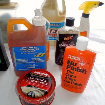 Lot 189: Group of Car and Motor Care Products  