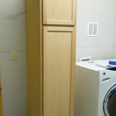 Lot 171: Tall Storage Cabinet with Shelves