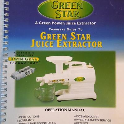Lot 97: GS-1000 Greenstar Twin Gear Cold Press Commercial Juice Extractor