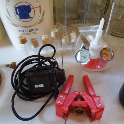 Lot 226 A:  Large Group of Home Brewing Beer Supplies