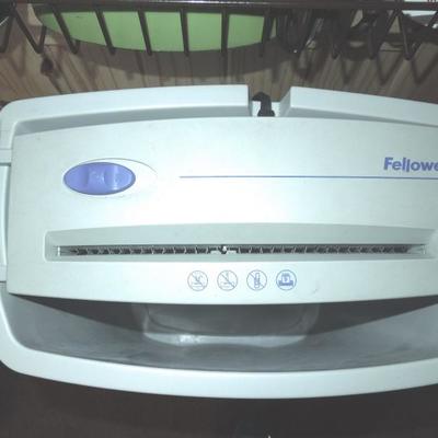 Lot 116: Fellowes Shredder and Office Supplies 