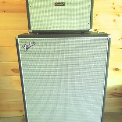 Lot 133:  FENDER Speaker and Winfield Thomas Amp