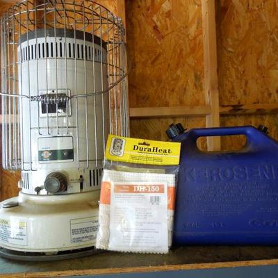 Lot 211: Kerosun Omni 105 Kerrosine Heater, Manual and Kerosene Carrier