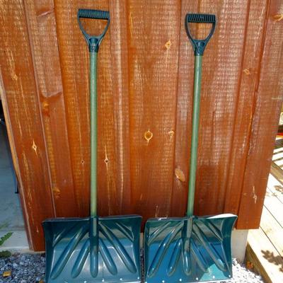 Lot 224: Two Large Snow Shovels
