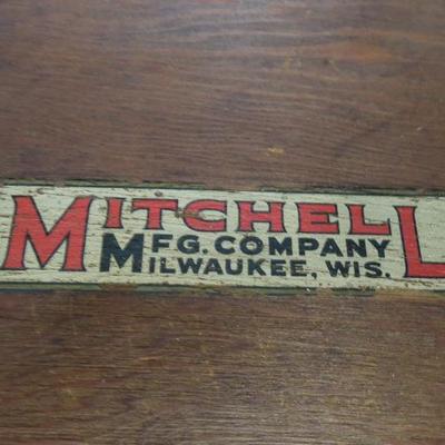 Lot 194: Vintage Long Wood Folding Table and 2 Platforms