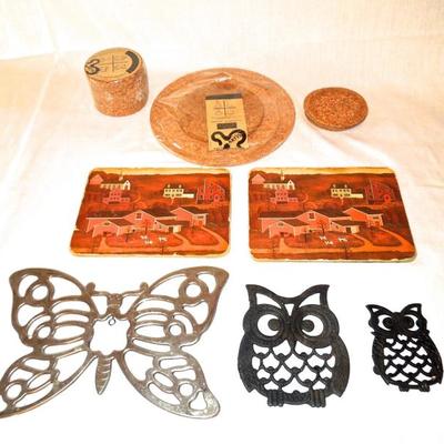 Lot 62: Large Lot of Trivets and Coasters