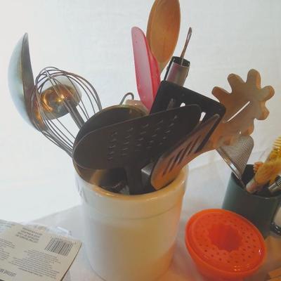 Lot 67: Mega Lot of Kitchen Tools, Gadgets and Sectional Storage Divider