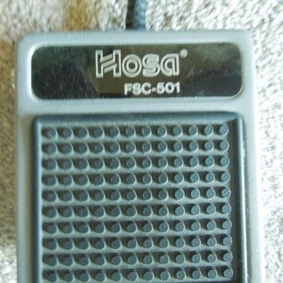 Lot 132: Guitar Stand, Hosa FSC-501 Footswitch and More