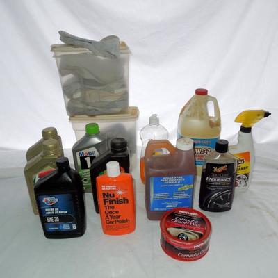 Lot 189: Group of Car and Motor Care Products  