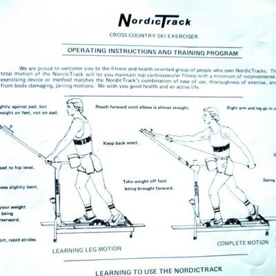 Lot 161: Nordic Trak Pro 505 Model XR210 Cross Country Skiing Exerciser