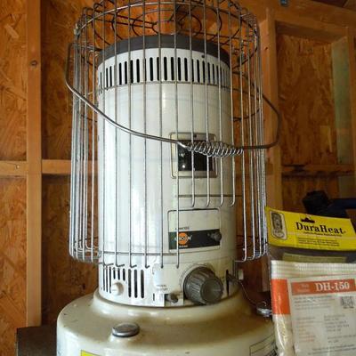 Lot 211: Kerosun Omni 105 Kerrosine Heater, Manual and Kerosene Carrier