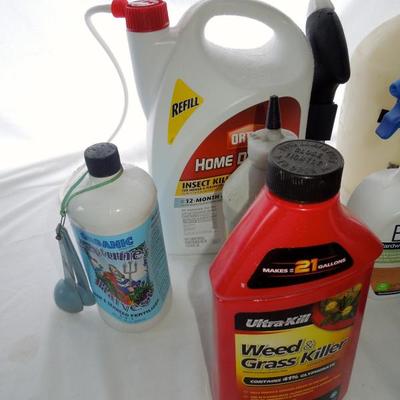 Lot 190: Group of Insecticide and Gardening Products