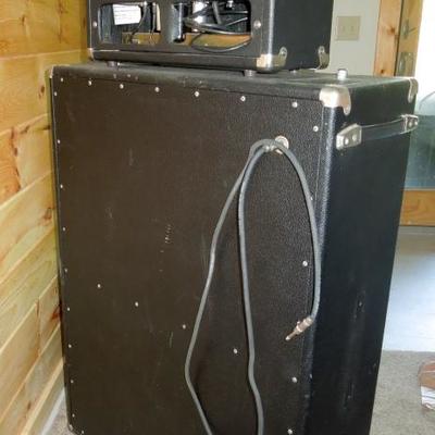 Lot 133:  FENDER Speaker and Winfield Thomas Amp