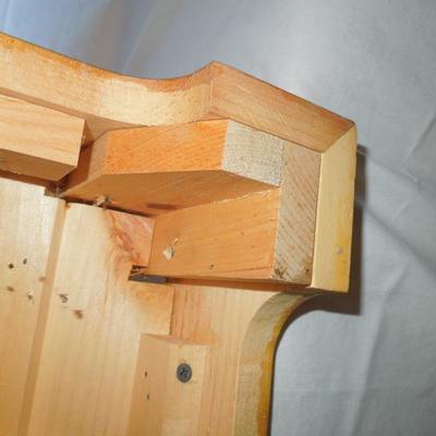 Lot 35 A:  Natural Pine Night Stand or Side Table # 2