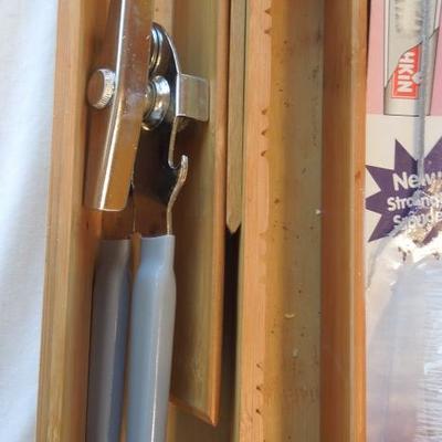 Lot 67: Mega Lot of Kitchen Tools, Gadgets and Sectional Storage Divider