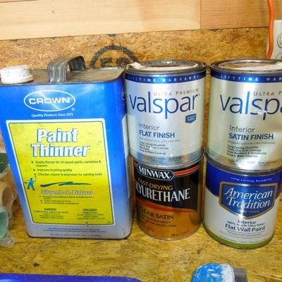 Lot 202: Lots of Painting Supplies