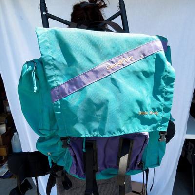 Lot 235: Camp Trails Metal  External Frame Back Pack with Gear