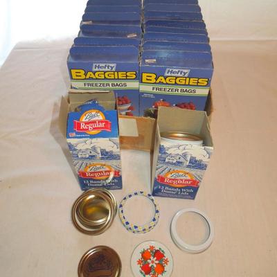 Lot 94: Canning and Freezing Supplies