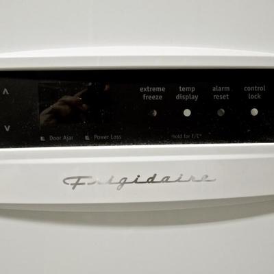 Lot 170: White Frigidaire Upright Freezer With Lock 
