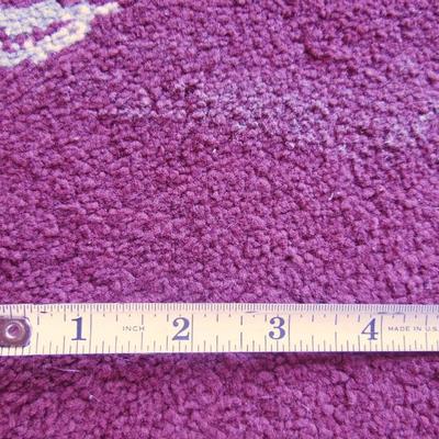 Lot 33:  Floral Decorator Rug 86" x 67" 