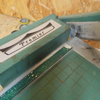 Lot 197: Vintage Paper Cutter and Pencil Sharpener