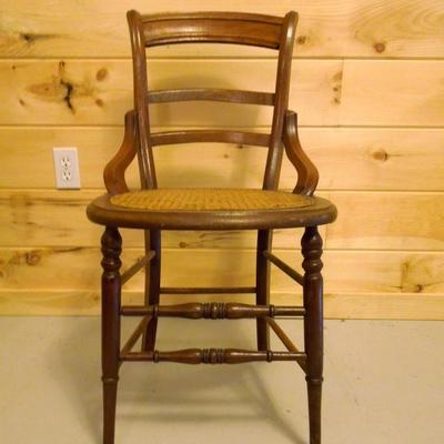 Lot 147: Antique Chair Recaned