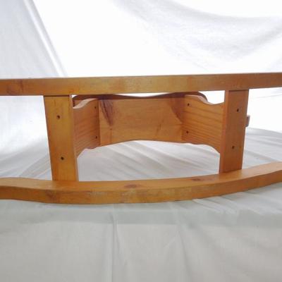 Lot 182: Wood Hobby Rocking Horse #2