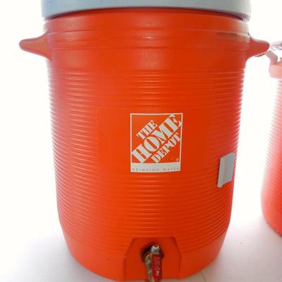 Lot 237: Two Insulated Dispenser 5 Gallon Water Coolers