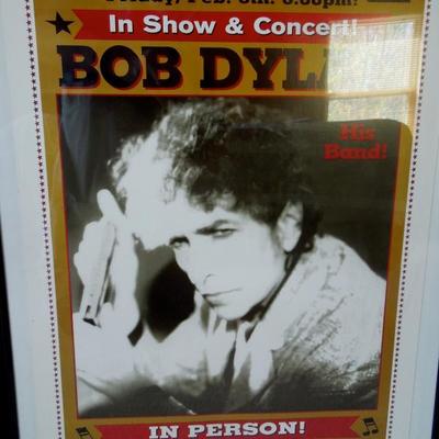 Lot 101: Two Framed Rock and Roll Posters