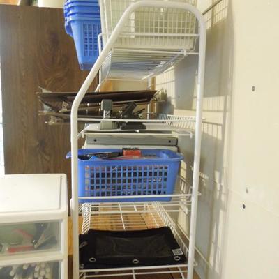 Lot 162: Mega Lot of Office Supplies and Organizers