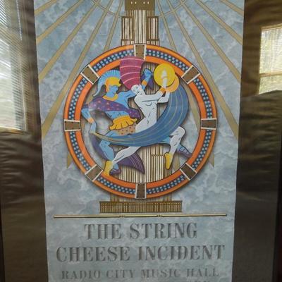 Lot 101: Two Framed Rock and Roll Posters