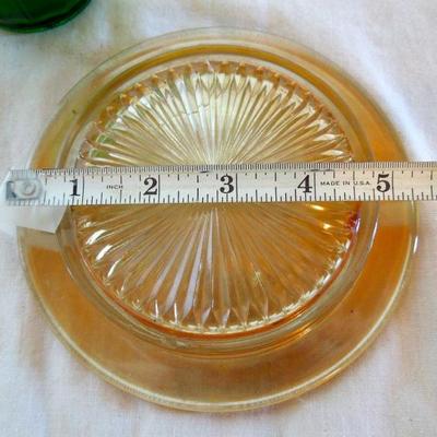 Lot 75: Six Pieces of Vintage Glass and 8 Glass Ramekins