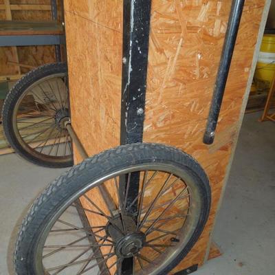 Lot 242: Garden or Wood Utility Cart 