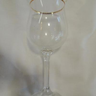 Lot 193: 12 Pc. Setting Noritake "Bradford" China, Serving Pieces and Goblets