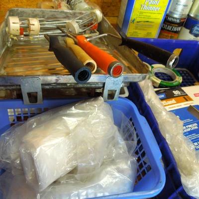 Lot 202: Lots of Painting Supplies