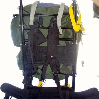 Lot 234: Kelty Metal External Frame Back Pack with Gear