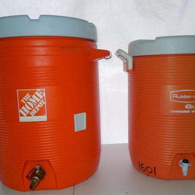 Lot 237: Two Insulated Dispenser 5 Gallon Water Coolers