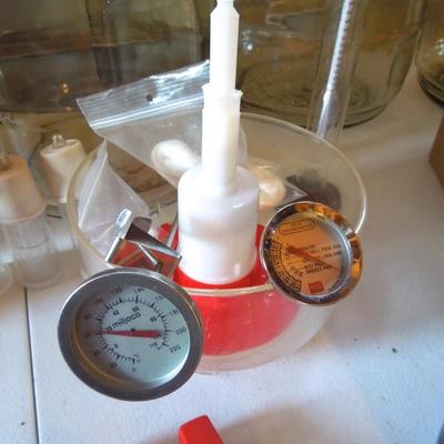 Lot 226 A:  Large Group of Home Brewing Beer Supplies