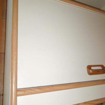 Lot 44:  Tall Lighted Glass Front Display Cabinets with Shelves and Storage #1