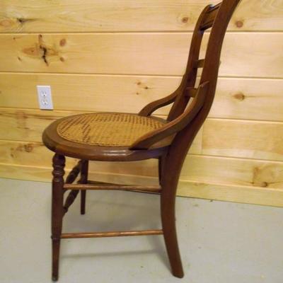 Lot 147: Antique Chair Recaned
