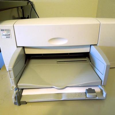 Lot 150: Dell Dimensions Desk Top Computer, Acer Monitor, Deskjet Printer etc