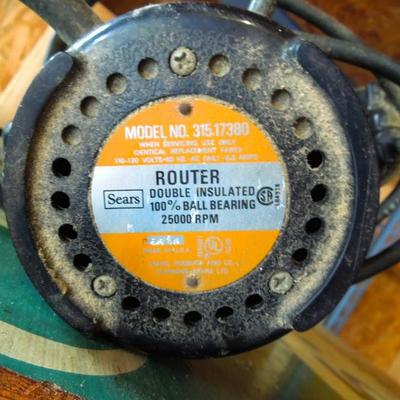 Lot 206: Sears Insulated Commercial Router Handtool