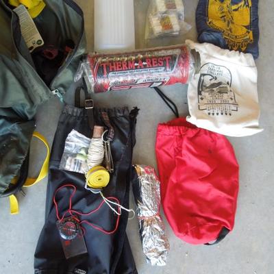 Lot 234: Kelty Metal External Frame Back Pack with Gear