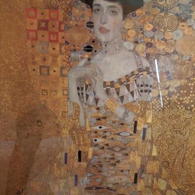Lot 103: Gustav Klimt Print Osterreichische Gallery  28 x 40