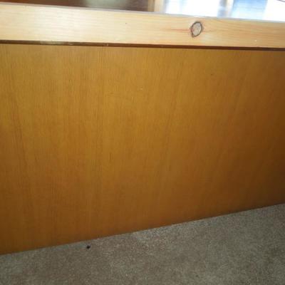 Lot 124: Office Desk Vintage Commonwealth Contractor's 