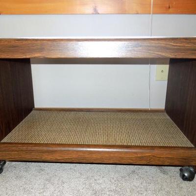 Lot 20: Rolling Media/TV Cart